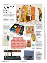 Better Homes & Gardens August 2018 Magazine Article: 1962 DORM ROOMS