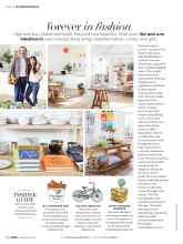 Better Homes & Gardens September 2018 Magazine Article: Forever in fashion