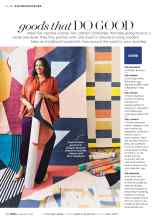 Better Homes & Gardens September 2018 Magazine Article: Goods that DO GOOD