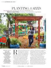 Better Homes & Gardens September 2018 Magazine Article: PLANTINGS A SEED