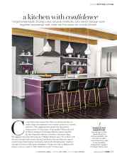 Better Homes & Gardens September 2018 Magazine Article: A kitchen with confidence