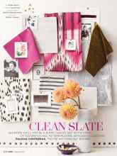 Better Homes & Gardens September 2018 Magazine Article: CLEAN SLATE