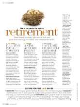 Better Homes & Gardens September 2018 Magazine Article: TAKE CHARGE OF YOUR retirement