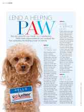 Better Homes & Gardens September 2018 Magazine Article: LEND A HELPING PAW