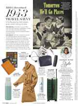 Better Homes & Gardens September 2018 Magazine Article: 1943 TRAVEL SAVVY