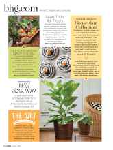 Better Homes & Gardens October 2018 Magazine Article: Houseplant Collection