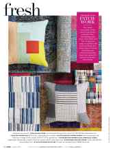 Better Homes & Gardens October 2018 Magazine Article: OBSESSED WITH PATCHWORK