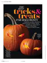 Better Homes & Gardens October 2018 Magazine Article: THE BEST tricks & treats FOR HALLOWEEN