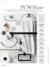 Better Homes & Gardens October 2018 Magazine Article: PUNCH LIST