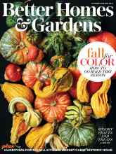 Better Homes & Gardens October 2018 Magazine Cover