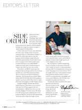 Better Homes & Gardens November 2018 Magazine Article: SIDE ORDER