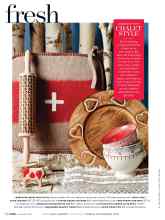 Better Homes & Gardens November 2018 Magazine Article: OBSESSED WITH CHALET STYLE