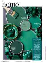 Better Homes & Gardens November 2018 Magazine Article: MALACHITE