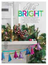 Better Homes & Gardens December 2018 Magazine Article: All is BRIGHT