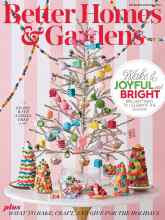 Better Homes & Gardens December 2018 Magazine Cover