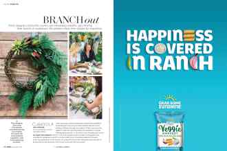 Better Homes & Gardens December 2018 Magazine Article: Page 60