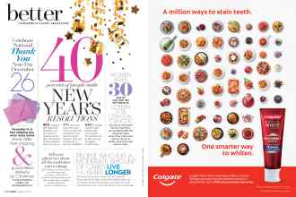 Better Homes & Gardens December 2018 Magazine Article: Page 126