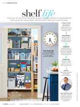 Better Homes & Gardens January 2019 Magazine Article: Shelf life