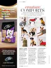 Better Homes & Gardens February 2019 Magazine Article: Creature COMFORTS