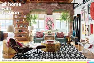 Better Homes & Gardens February 2019 Magazine Article: At home with fashion