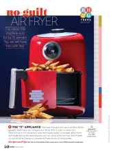 Better Homes & Gardens March 2019 Magazine Article: No-Guilt AIR FRYER