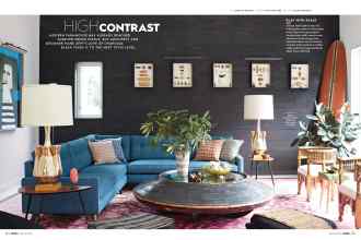 Better Homes & Gardens March 2019 Magazine Article: HIGH CONTRAST