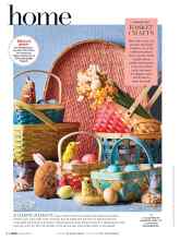 Better Homes & Gardens April 2019 Magazine Article: BASKET CRAFTS