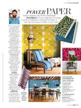 Better Homes & Gardens April 2019 Magazine Article: POWER PAPER