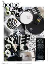 Better Homes & Gardens May 2019 Magazine Article: BLACK + WHITE