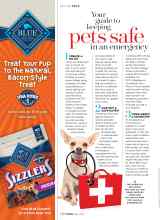 Better Homes & Gardens May 2019 Magazine Article: Your guide to keeping pets safe in an emergency