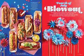 Better Homes & Gardens July 2019 Magazine Article: Fourth of July Blowout