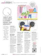 Better Homes & Gardens August 2019 Magazine Article: Q WHAT ARE YOUR BEST LAUNDRY HACKS AND HEROES?