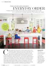Better Homes & Gardens August 2019 Magazine Article: EVERYDAY ORDER