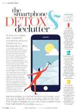 Better Homes & Gardens August 2019 Magazine Article: The smartphone DETOX & declutter