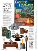 Better Homes & Gardens August 2019 Magazine Article: 1963 FIRESIDE GLOW