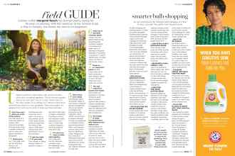 Better Homes & Gardens September 2019 Magazine Article: Field GUIDE