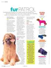 Better Homes & Gardens October 2019 Magazine Article: Fur PATROL