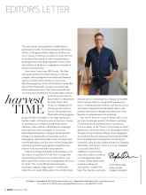 Better Homes & Gardens November 2019 Magazine Article: Harvest TIME