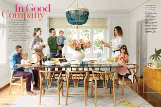 Better Homes & Gardens November 2019 Magazine Article: In Good Company