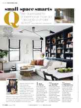 Better Homes & Gardens January 2020 Magazine Article: Small-space smarts