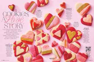Better Homes & Gardens February 2020 Magazine Article: COOKIES, A Love STORY