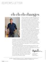 Better Homes & Gardens March 2020 Magazine Article: Ch-ch-ch-changes