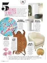 Better Homes & Gardens March 2020 Magazine Article: 5 TRENDS TO WATCH