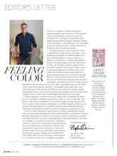Better Homes & Gardens April 2020 Magazine Article: FEELING COLOR