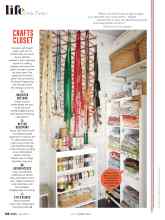 Better Homes & Gardens April 2020 Magazine Article: CRAFTS CLOSET