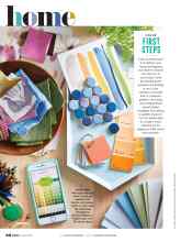 Better Homes & Gardens April 2020 Magazine Article: COLOR FIRST STEPS
