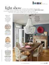 Better Homes & Gardens April 2020 Magazine Article: Light show