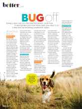 Better Homes & Gardens April 2020 Magazine Article: BUG off