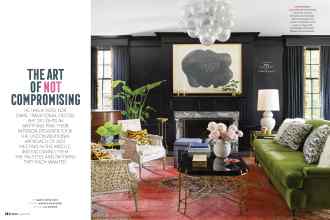 Better Homes & Gardens April 2020 Magazine Article: THE ART OF NOT COMPROMISING
