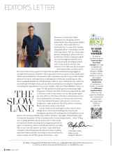 Better Homes & Gardens May 2020 Magazine Article: THE SLOW LANE
